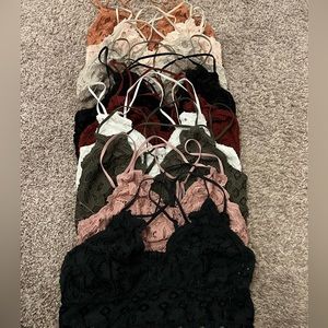 11 Wishlist Bralettes Size Medium (Lot)